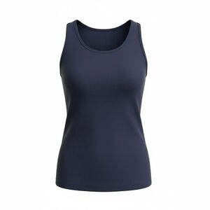 No Boundaries Navy Ribbed Tee